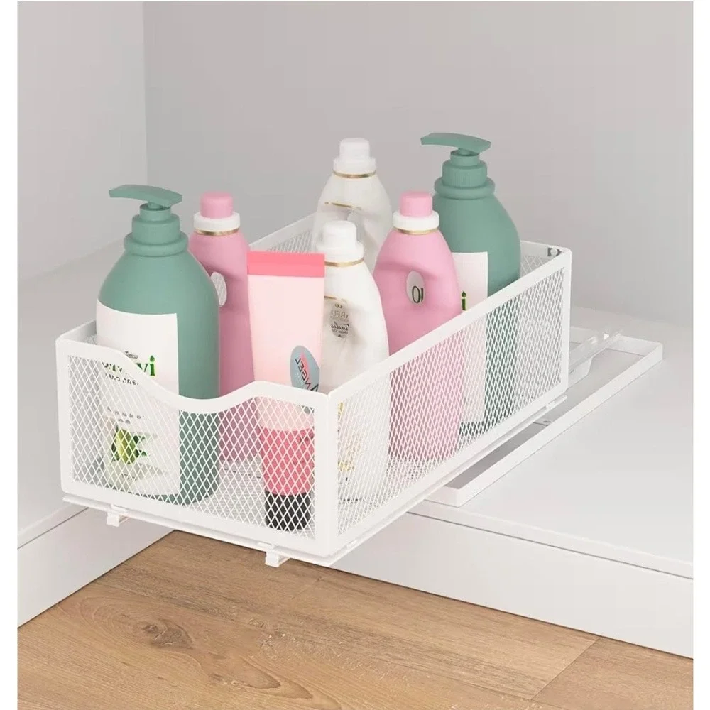 OPEN BOX Pull‎ out Cabinet Organizer (WHITE)